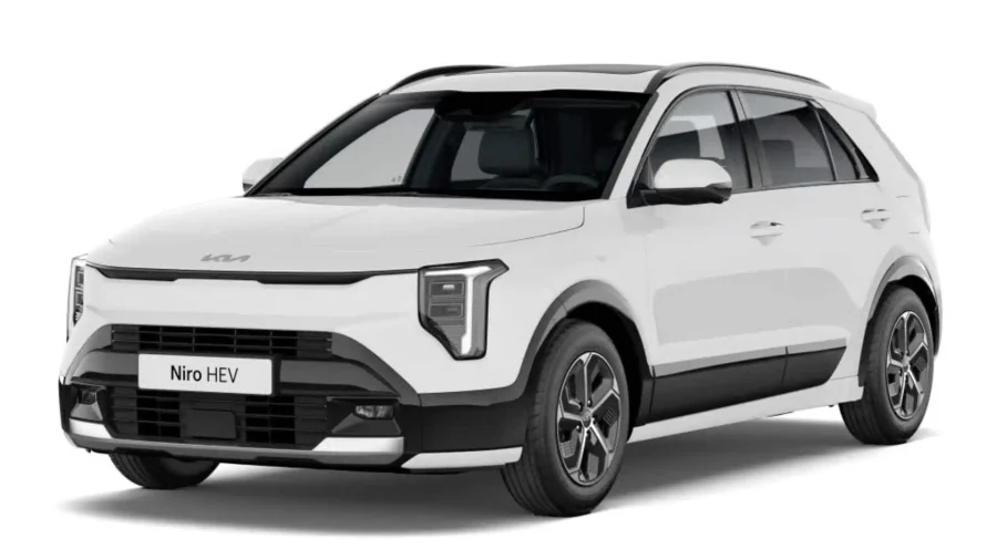 Renting Coches Kia Niro1.6 GDi HEV Concept Clear White