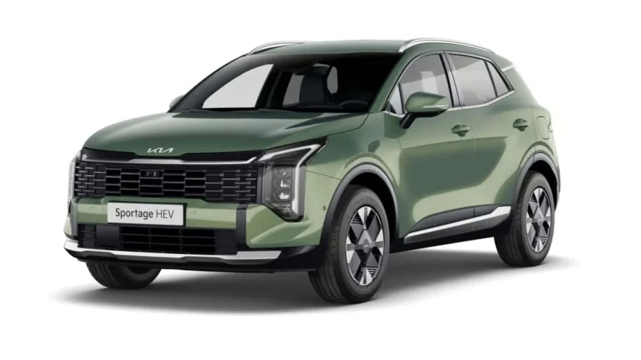 Renting Coches Kia Sportage1.6 T-GDi HEV Drive 4×2 Experience Green, Cassa White, Deluxe White, Black Pearl, Lunar Silver, Dark Penta Metal