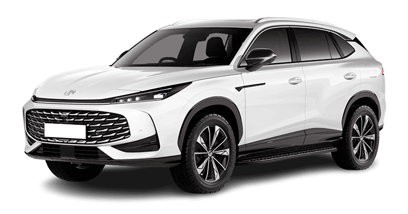Renting Coches MG HS-PHEV Luxury Pearl White