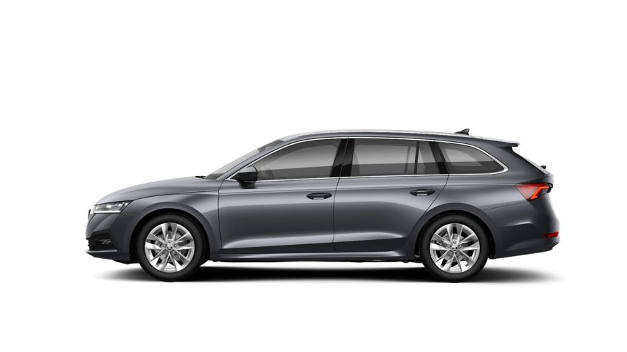 Renting Coches Skoda OCTAVIA Combi2.0 TDI DSG Selection Gris Graphito, Blanco Luna