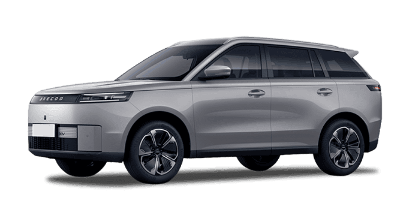 Renting Coches Jaecoo 5BEV Exclusive Gris Fiorde, Blanco, Negro, Verde, Azul