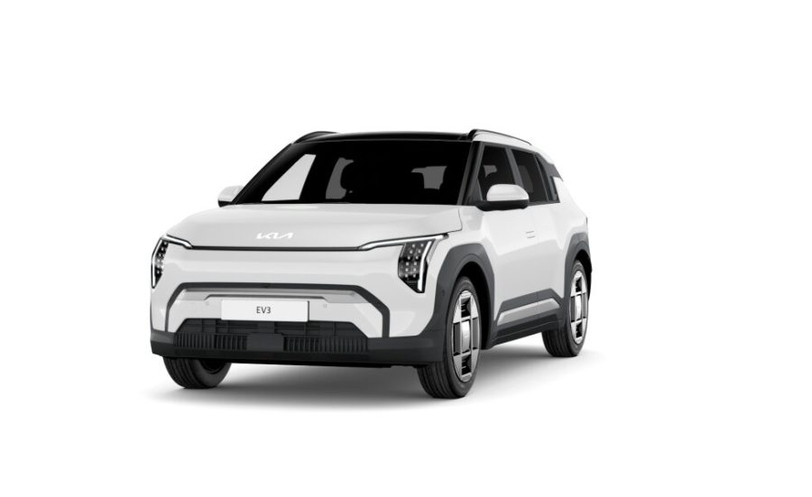 Renting Coches Kia EV3Earth (Standard Range) Clear White, Aurora Black, Snow White Pearl, Aventure Green, Terra Cota