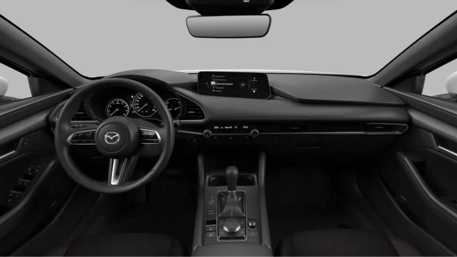 Renting Coches Mazda 3e-SKYACTIV Automático Centre-Line Arctic White