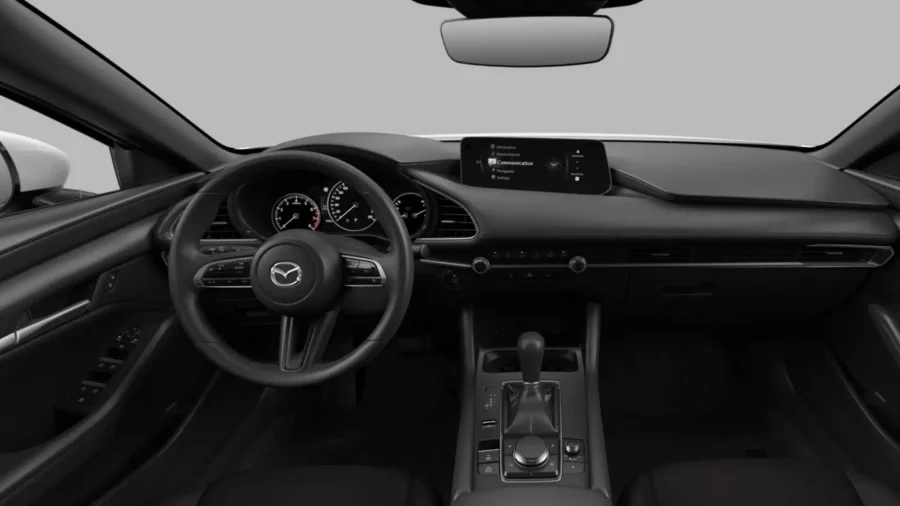 Renting Coches Mazda 3e-SKYACTIV Automático Prime-Line Arctic White
