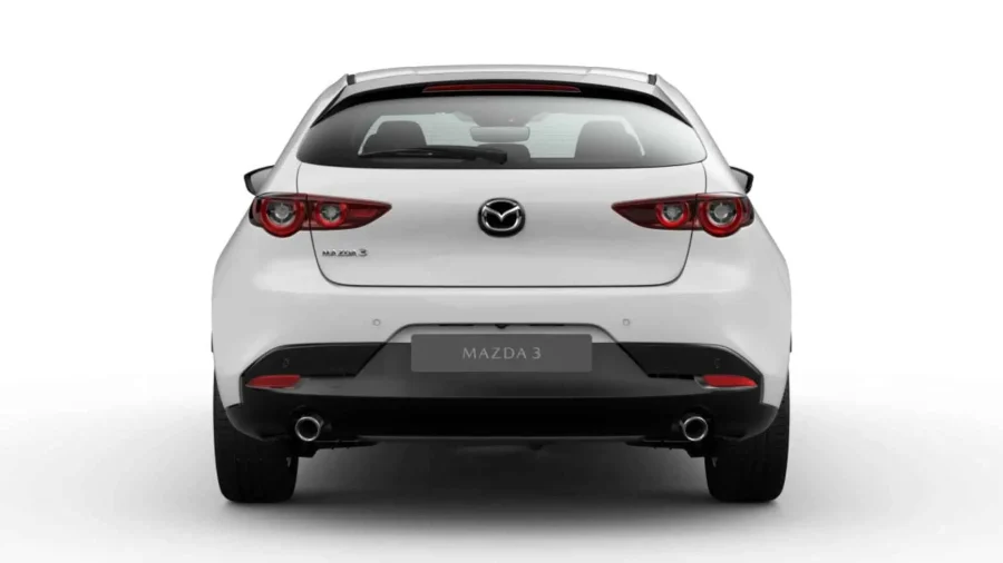 Renting Coches Mazda 3e-SKYACTIV Automático Prime-Line Arctic White