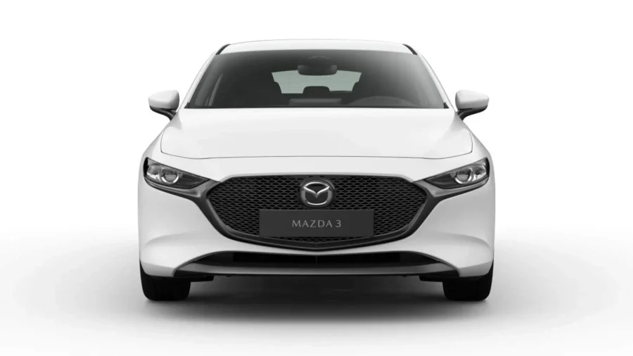 Renting Coches Mazda 3e-SKYACTIV Automático Prime-Line Arctic White