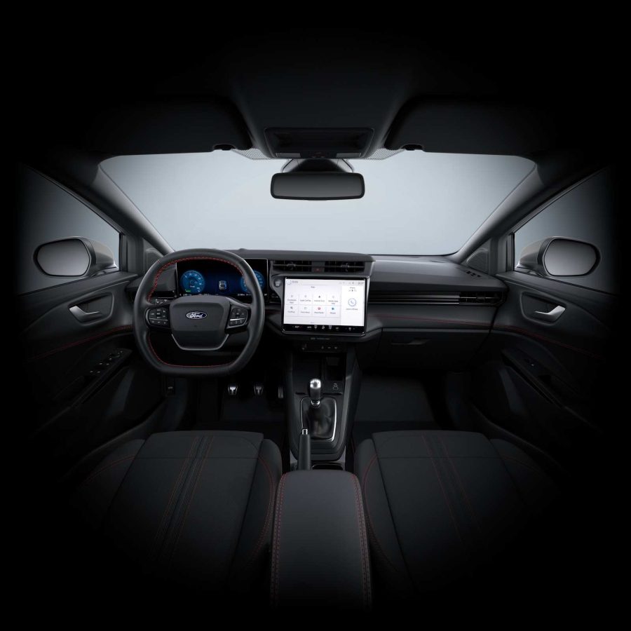 Renting Coches Ford Puma1.0 EcoBoost MHEV ST-Line Blanco, Azul Digital Aqua, Gris Cactus