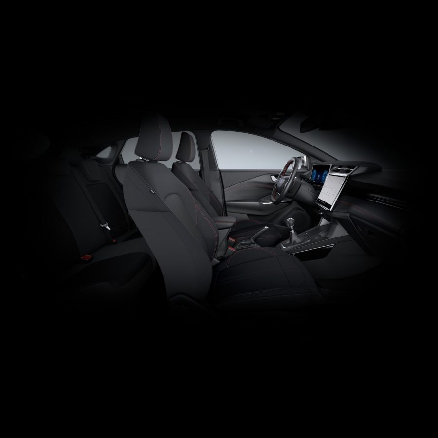 Renting Coches Ford Puma1.0 EcoBoost MHEV ST-Line Blanco, Azul Digital Aqua, Gris Cactus