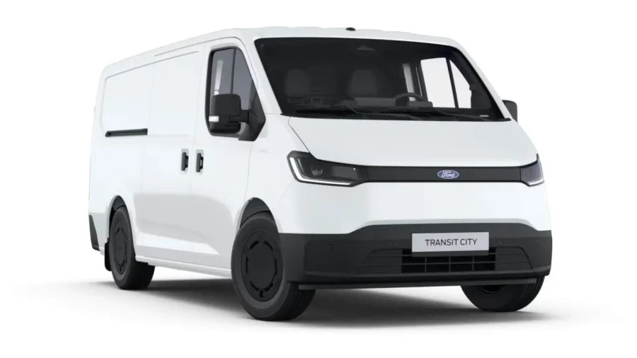 Renting Coches Ford Transit CityVan 300 L1 56kWh Automática Trend Blanco