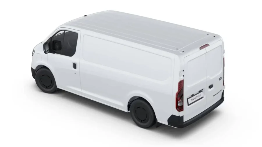 Renting Coches Ford Transit CityVan 300 L1 56kWh Automática Trend Blanco
