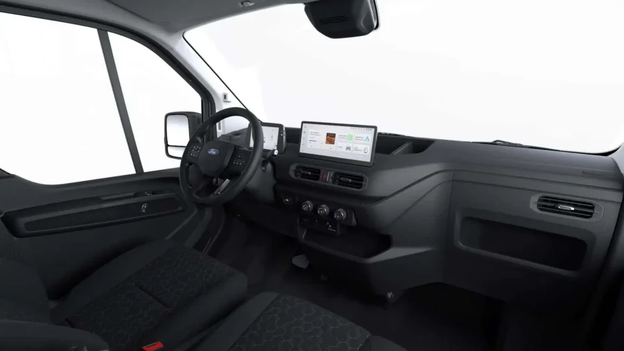Renting Coches Ford Transit CityVan 300 L1 56kWh Automática Trend Blanco