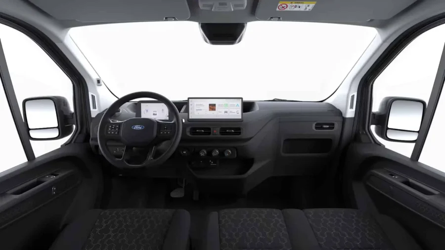 Renting Coches Ford Transit CityVan 300 L1 56kWh Automática Trend Blanco