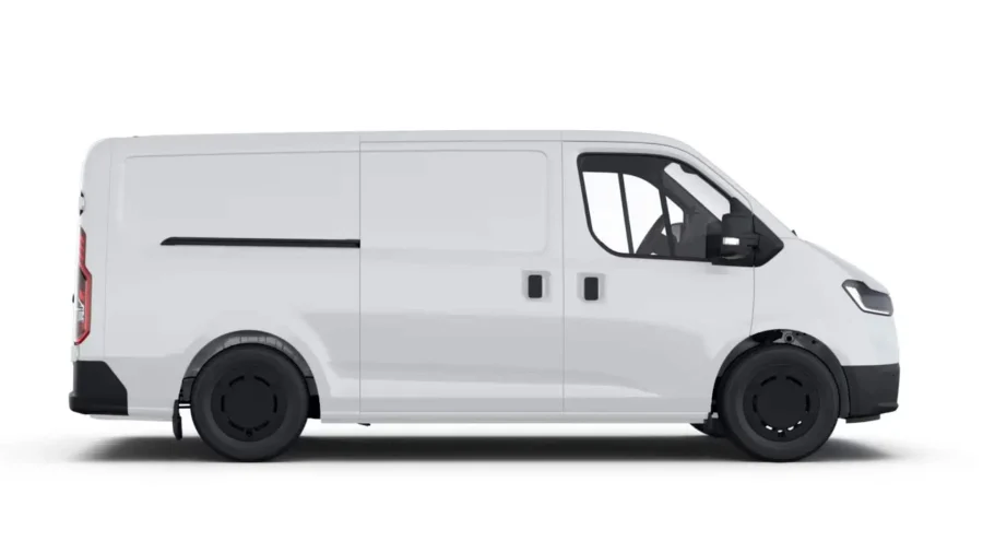 Renting Coches Ford Transit CityVan 300 L1 56kWh Automática Trend Blanco