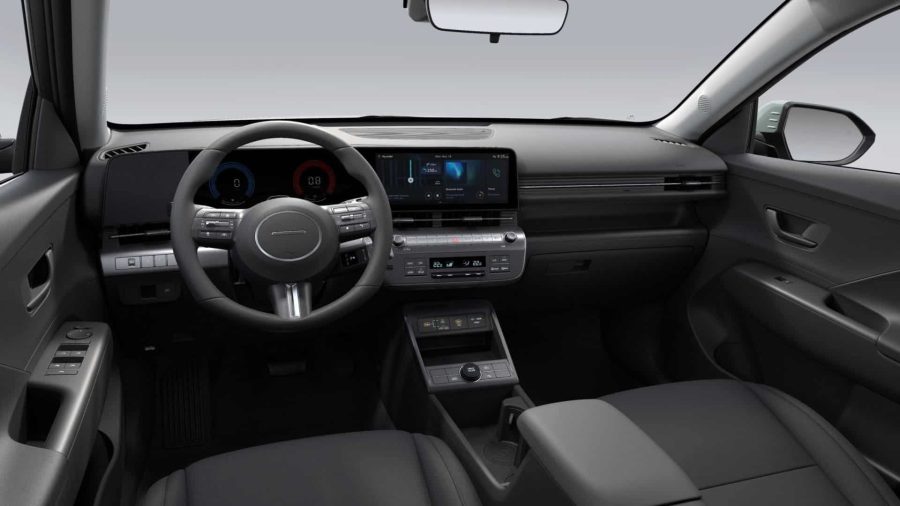 Renting Coches Hyundai Kona1.6 GDi HEV DT Maxx Denim Blue, Atlas White, Mirage Green