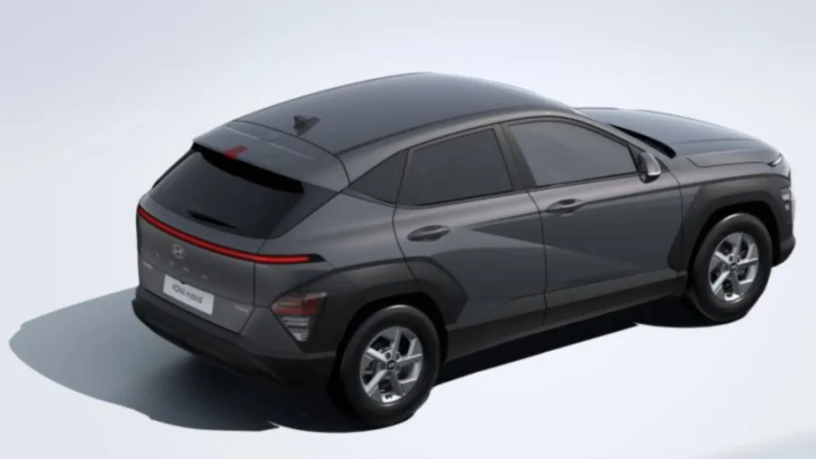 Renting Coches Hyundai KonaHEV 1.6 GDi DT Maxx Ecotronic Gray, Atlas White
