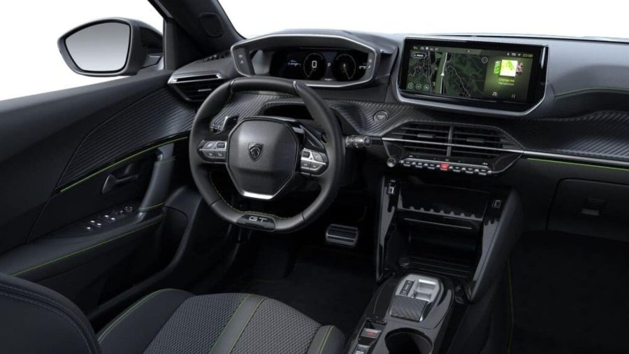 Renting Coches Peugeot 2008GT Hybrid 145 eDCS6 Blanco Okenite