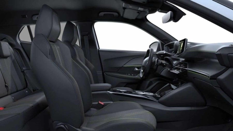 Renting Coches Peugeot 2008GT Hybrid 145 eDCS6 Blanco Okenite