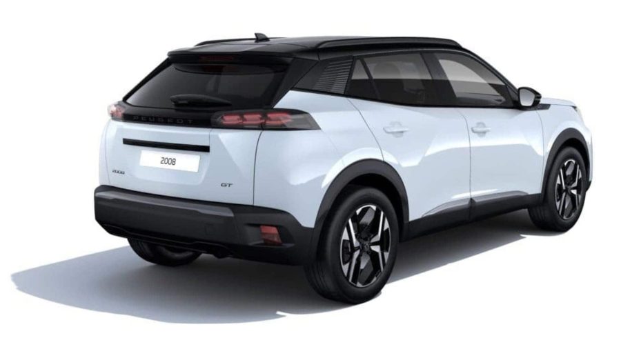Renting Coches Peugeot 2008GT Hybrid 145 eDCS6 Blanco Okenite