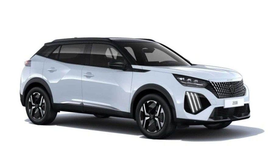 Renting Coches Peugeot 2008GT Hybrid 145 eDCS6 Blanco Okenite