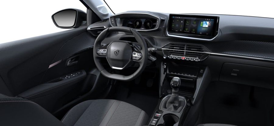Renting Coches Peugeot 208Allure Gasolina 100 S&S 6 Vel. Man – Turbo Blanco Okenite