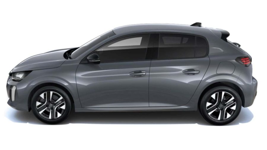 Renting Coches Peugeot 208Allure Gasolina 100 S&S 6 Vel. Man Gris Selenium