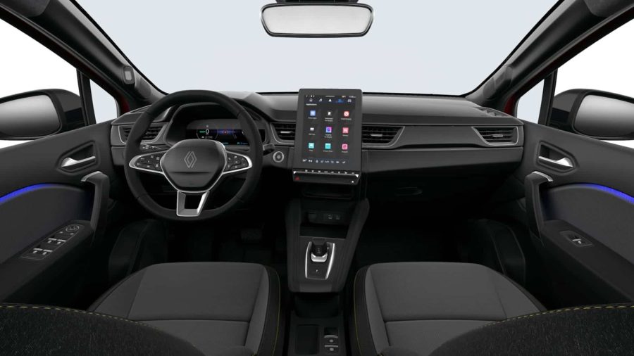 Renting Coches Renault CapturE-Tech Full Hybrid Techno Rojo Deseo