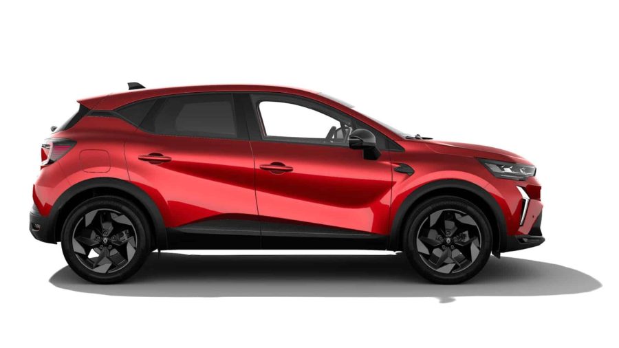 Renting Coches Renault CapturE-Tech Full Hybrid Techno Rojo Deseo