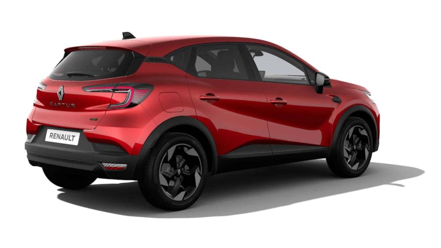 Renting Coches Renault CapturE-Tech Full Hybrid Techno Rojo Deseo