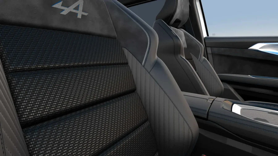 Renting Coches Renault EspaceE-Tech Full Hybrid Esp. Alpine Blanco Nacarado, Gris Baltico