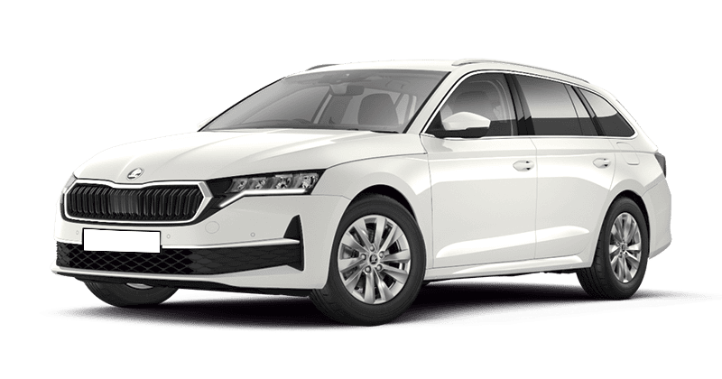 Renting Coches Skoda OCTAVIA Combi2.0 TDi 110kW DSG 7vel Selection Blanco