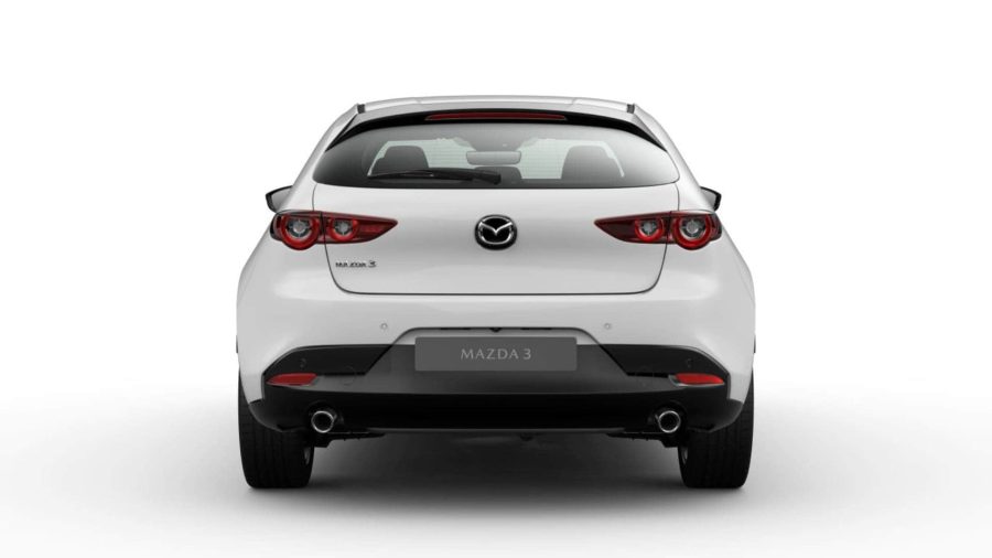 Renting Coches Mazda 32.5L e-SYACTIV G MHEV 6AT CENTRE-LINE Artic White, Soul Red Crystal
