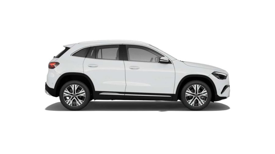 Renting Coches Mercedes Benz GLA200d Blanco Polar, Plata High-tech, Negro Cosmos