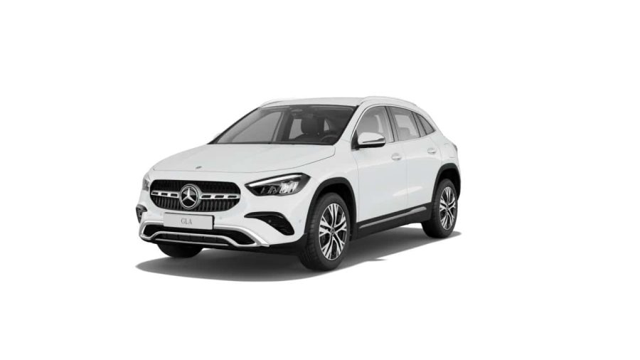 Renting Coches Mercedes Benz GLA200d Blanco Polar, Plata High-tech, Negro Cosmos