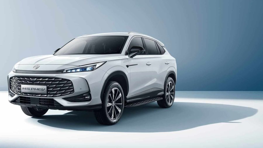 Renting Coches MG HS1.5T PHEV Comfort Blanco, Negro