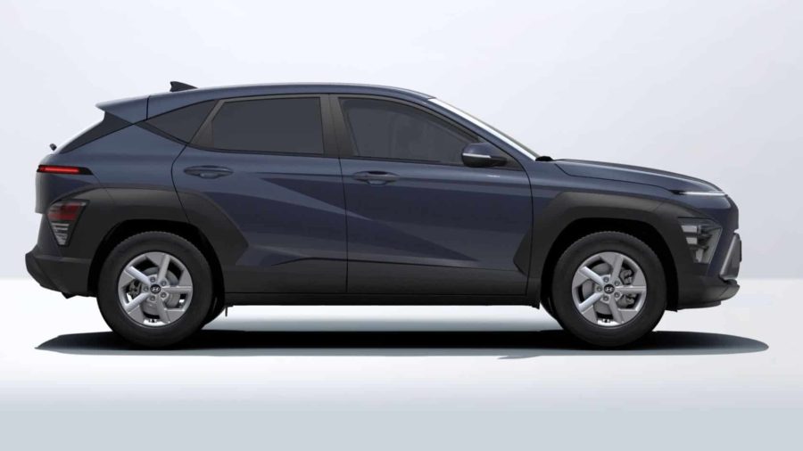 Renting Coches Hyundai Kona1.6 GDi HEV DT Maxx Denim Blue, Atlas White, Mirage Green
