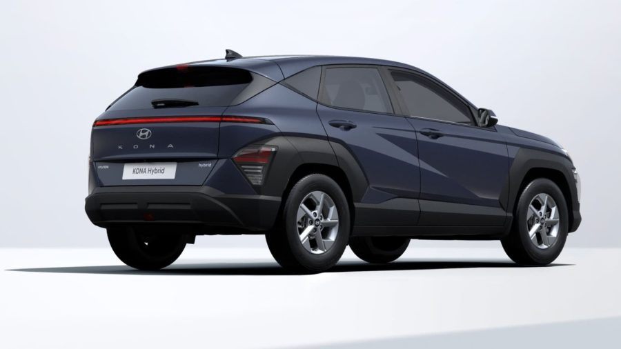 Renting Coches Hyundai Kona1.6 GDi HEV DT Maxx Denim Blue, Atlas White, Mirage Green