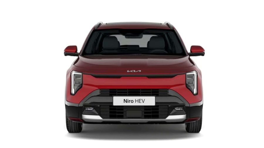 Renting Coches Kia NiroHEV Drive Runway Red, Clear White, Steel Gray, Interstellar Grey, Black