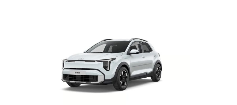 Renting Coches Kia Stonic1.0 T-GDi MHEV Drive Clear White, Snow White