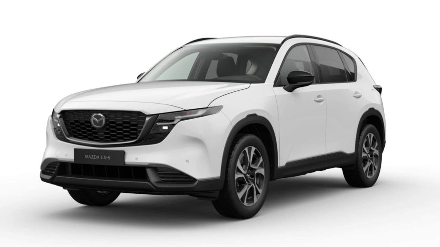 Renting Coches Mazda CX-52.5 e-Skyactiv-G MHEV FWD Aut. Centre-Line Arctic White