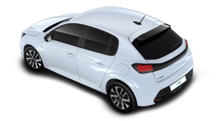Renting Coches Peugeot e208Style Blanco Okenite