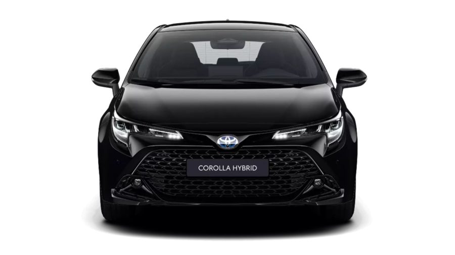 Renting Coches Toyota CorollaHybrid 140 e-CVT 5P Active Negro Azabache