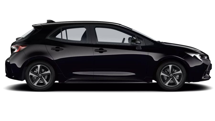 Renting Coches Toyota CorollaHybrid 140 e-CVT 5P Active Negro Azabache