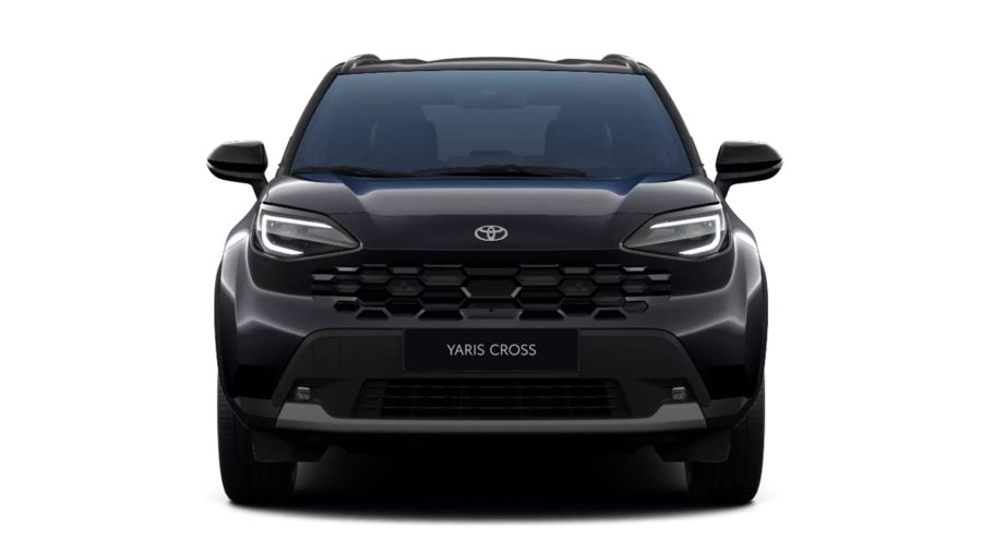 Renting Coches Toyota Yaris CrossHybrid 130 e-CVT 5P Active Negro Azabache