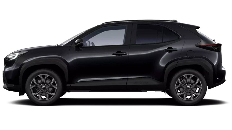 Renting Coches Toyota Yaris CrossHybrid 130 e-CVT 5P Active Negro Azabache