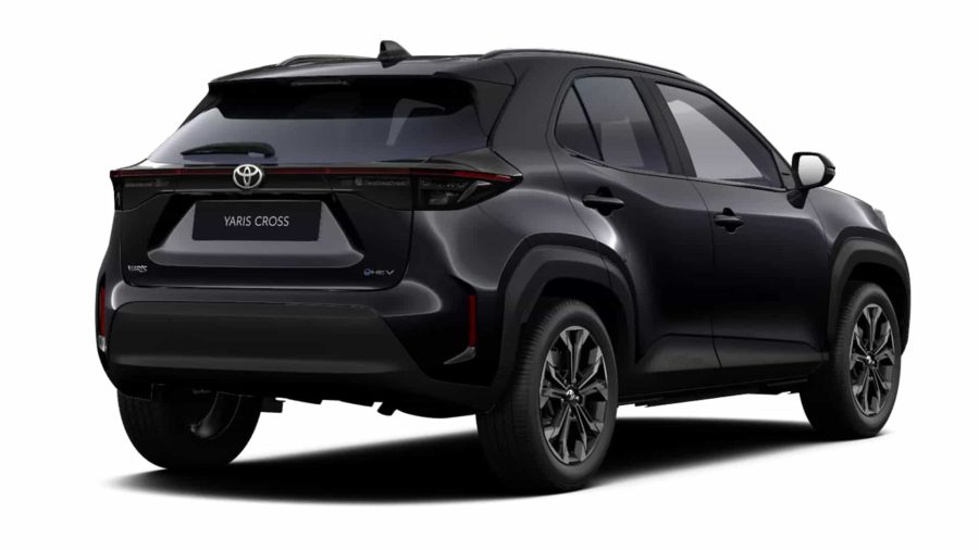 Renting Coches Toyota Yaris CrossHybrid 130 e-CVT 5P Active Negro Azabache