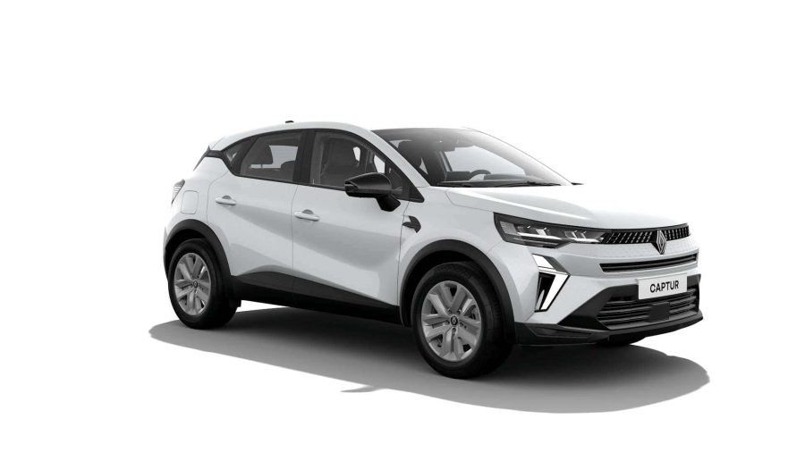 Renting Coches Renault Capturevolut TCe 103kW EDC mild hyb. Blanco Nacarado, Gris Casiopea
